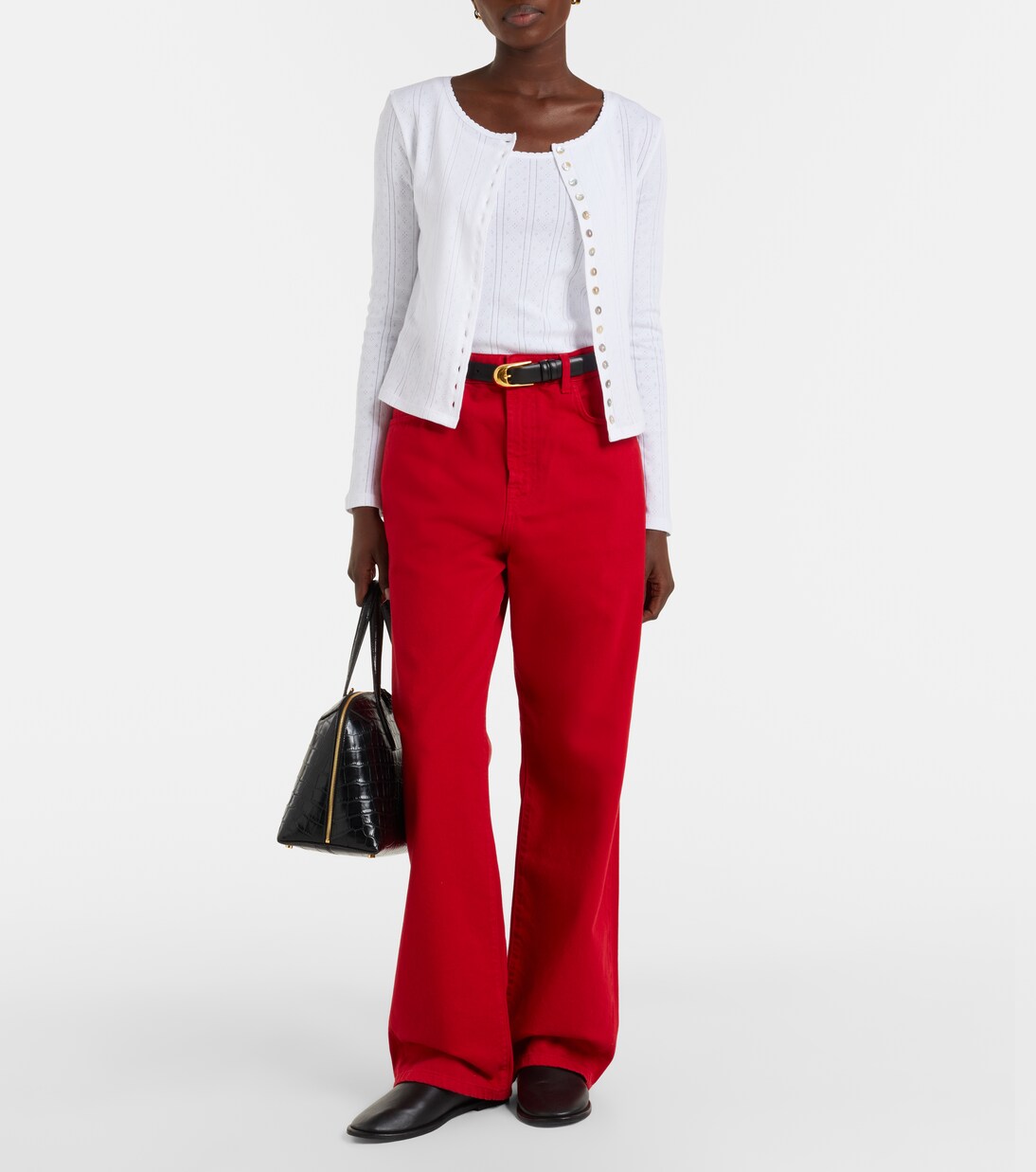 Top aus Pointelle-Strick | Róhe