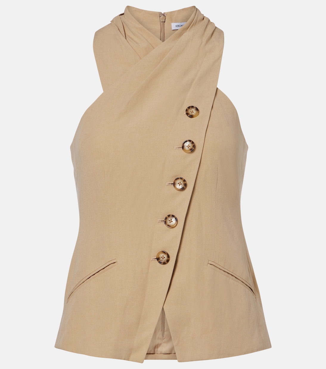 Pacey挂脖上衣 | Veronica Beard