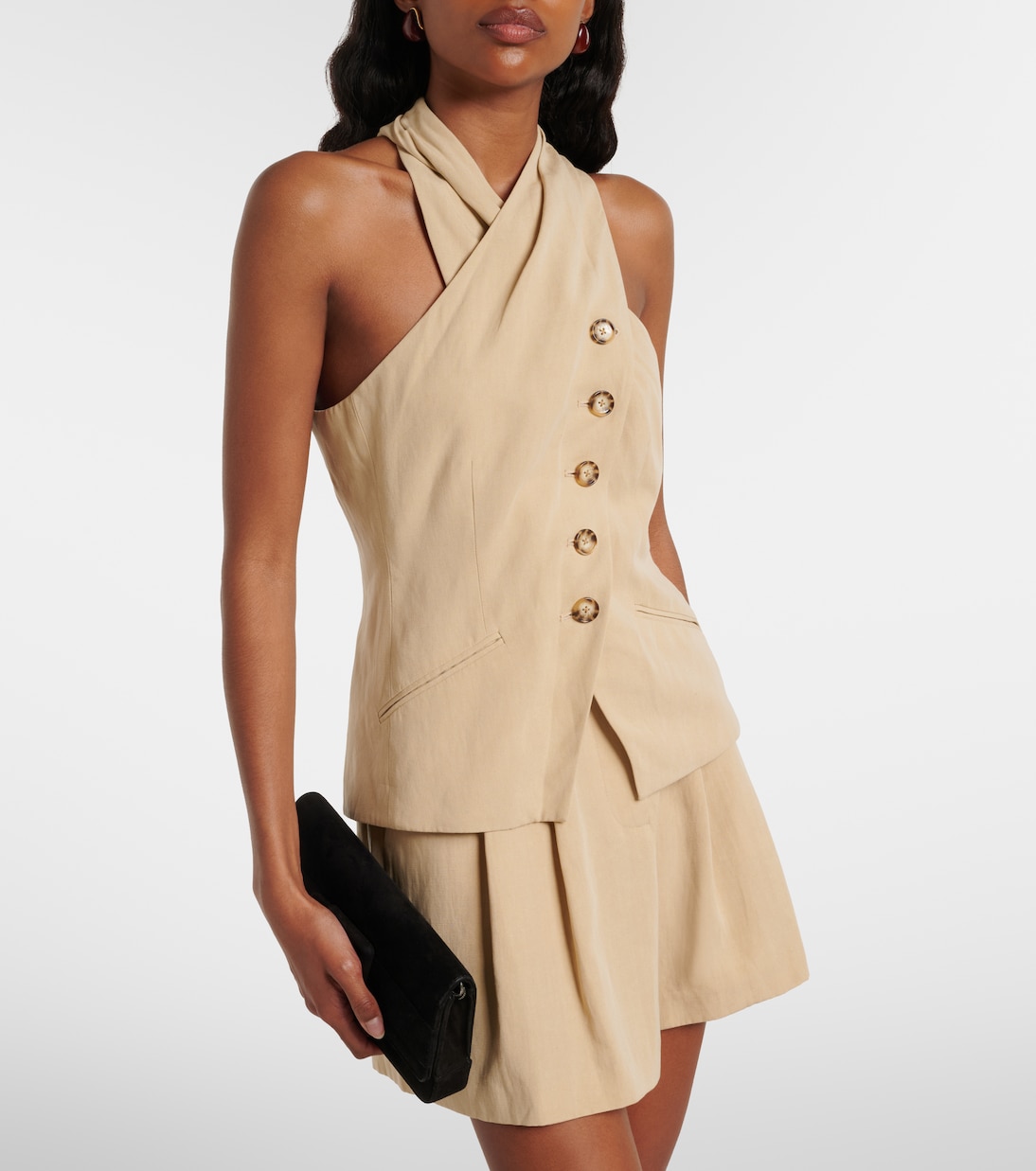 Top Pacey à col licou | Veronica Beard