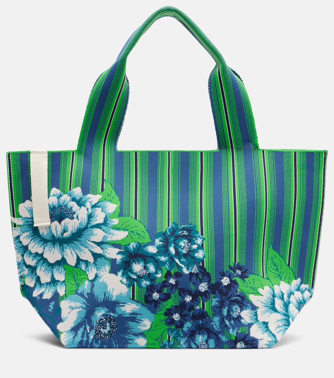Margo Large jacquard tote bag | Alémais