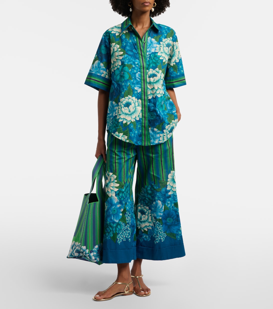 Margo Large jacquard tote bag | Alémais