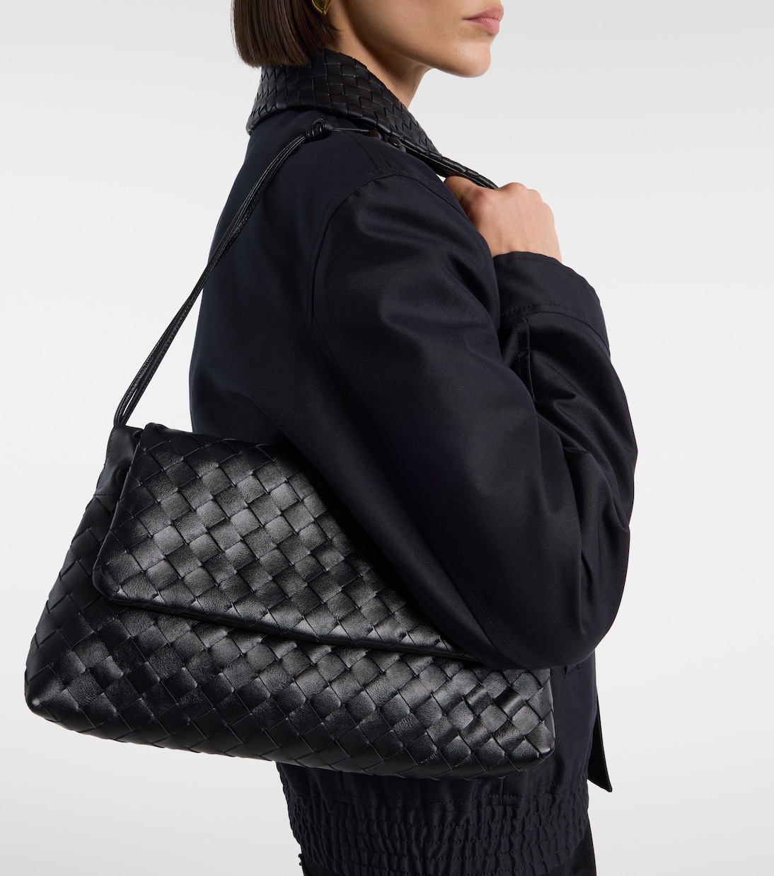 Borsa a tracolla Giorno Small in pelle | Bottega Veneta