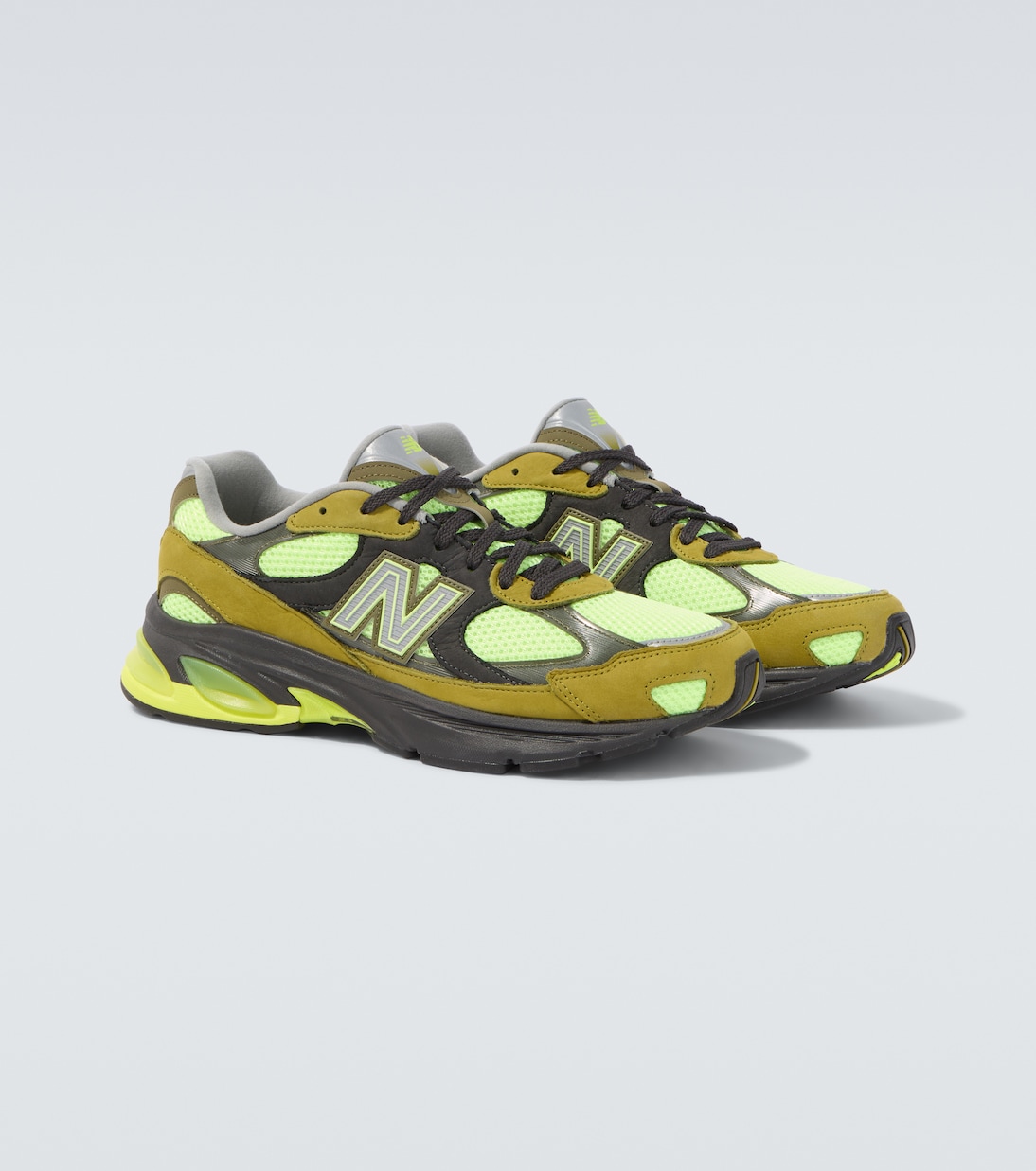 2010 suede-trimmed sneakers | New Balance