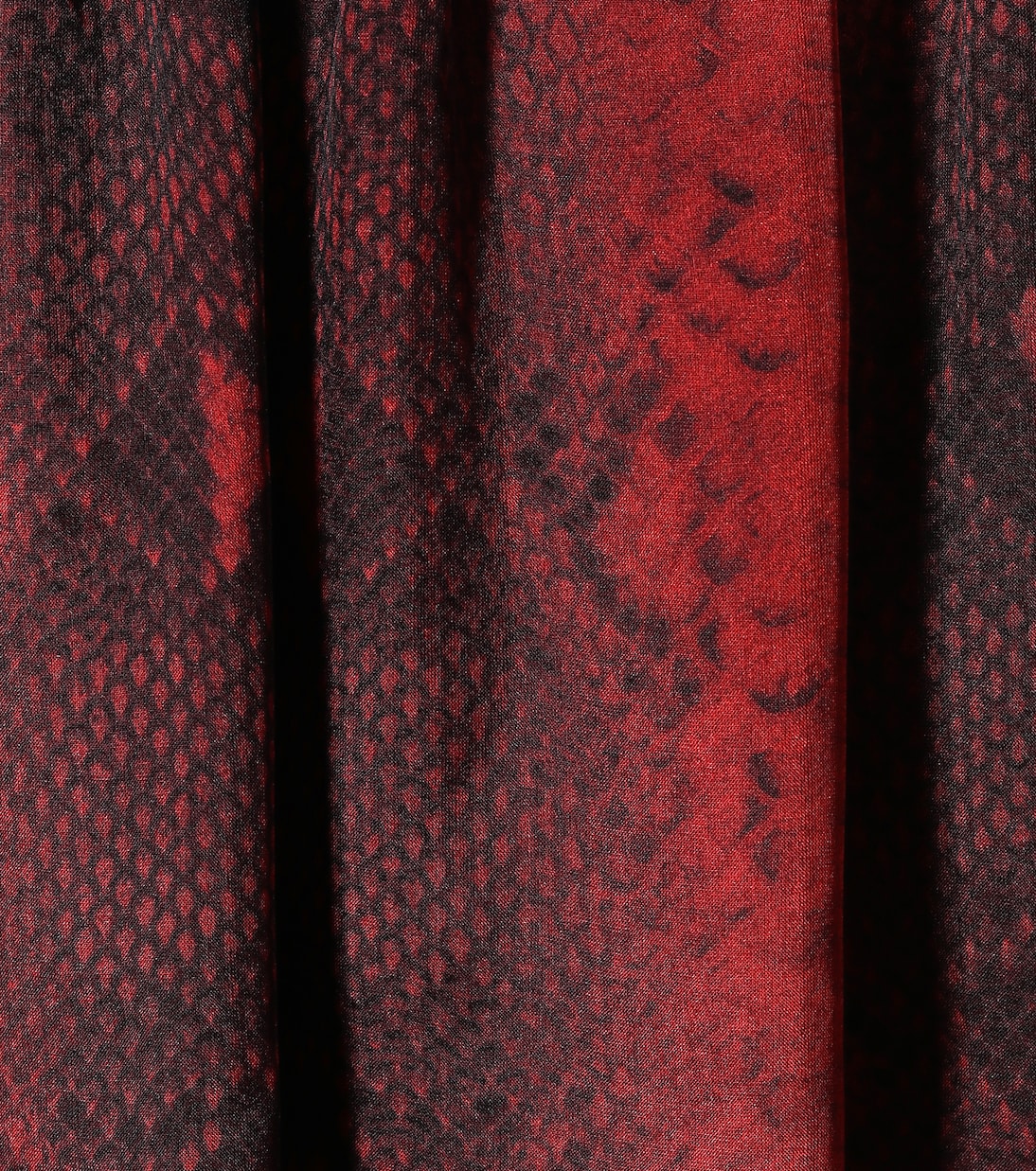 Robe imprimée en soie | Amiri