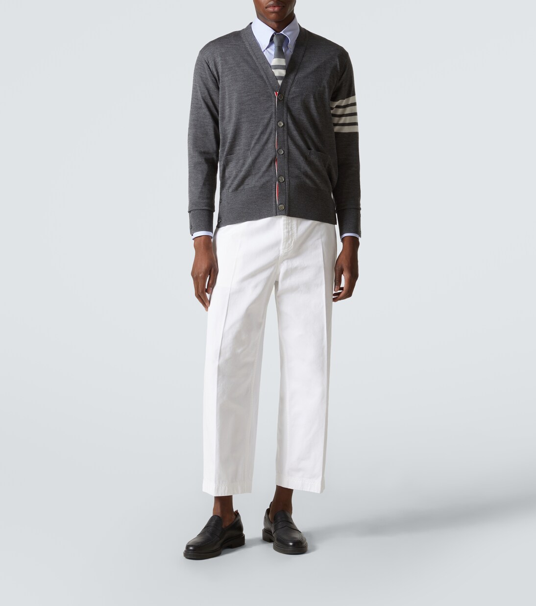 4-Bar wool cardigan | Thom Browne