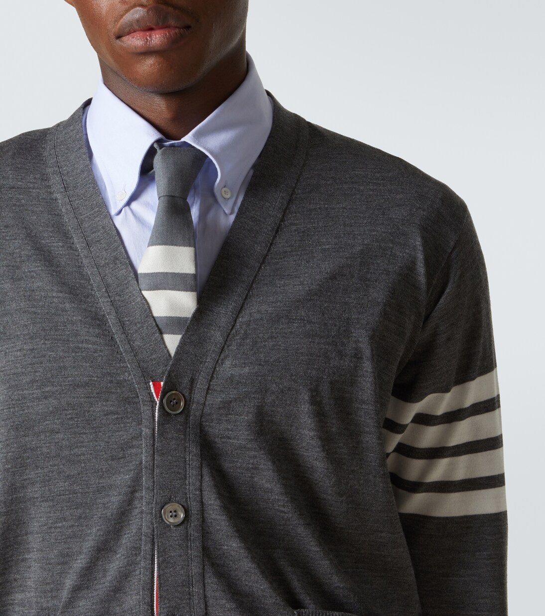 4-Bar wool cardigan | Thom Browne