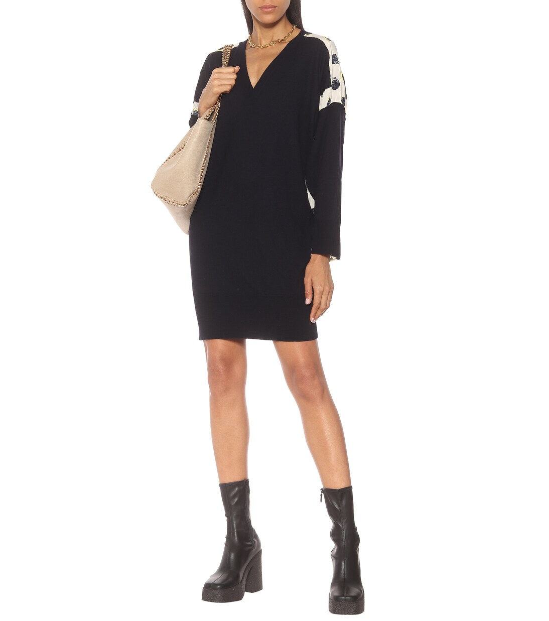 Wool and silk minidress | Stella McCartney