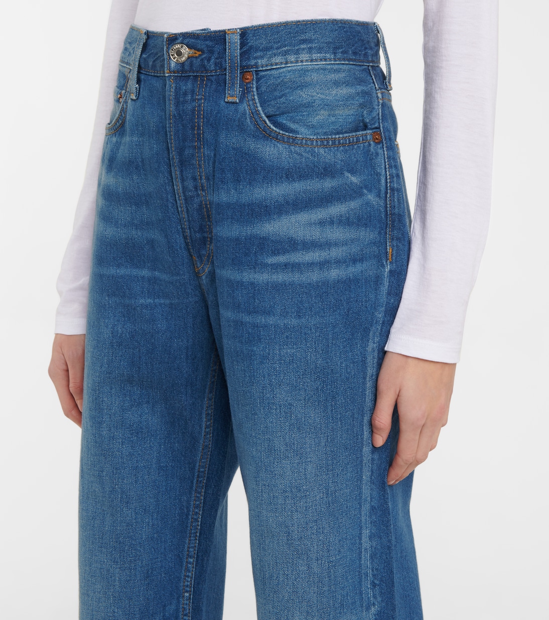 High-Rise Wide-Leg Jeans 70s | Re/Done