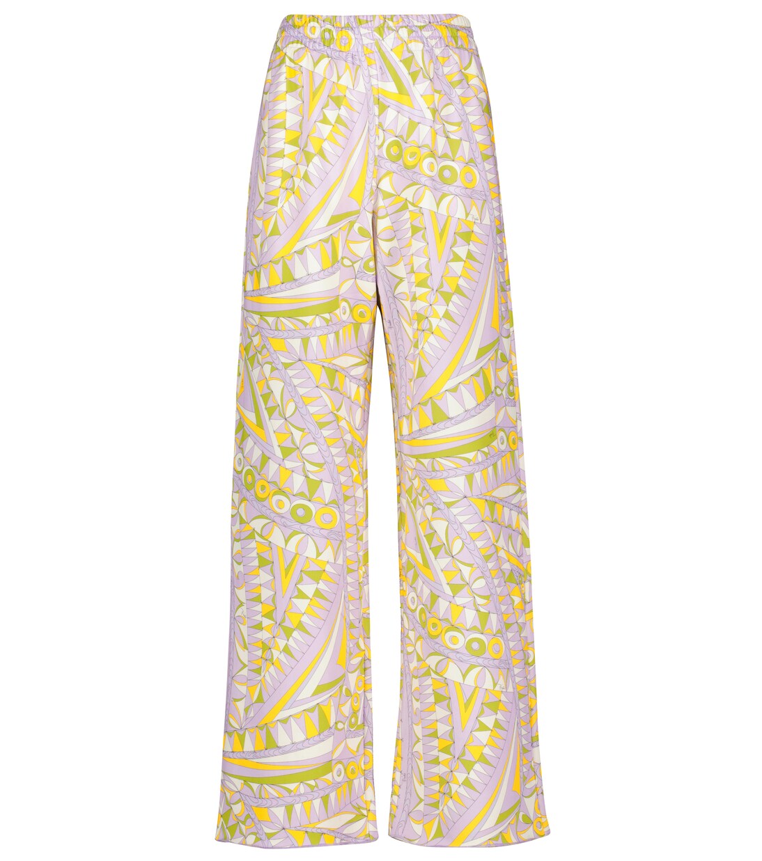 Pantalon ample imprimé en coton | Pucci