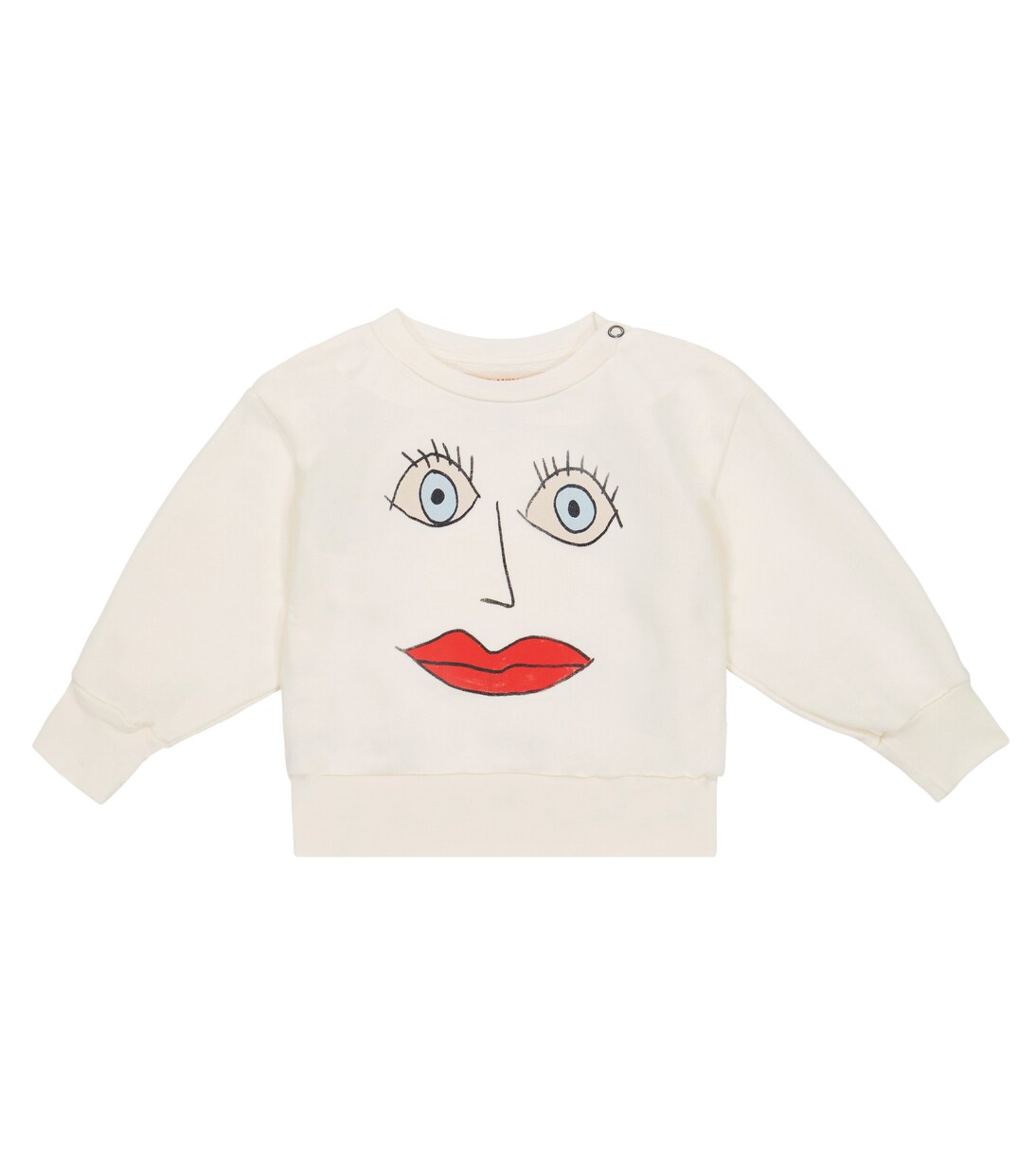 Baby Bear printed cotton sweatshirt | The Animals Observatory