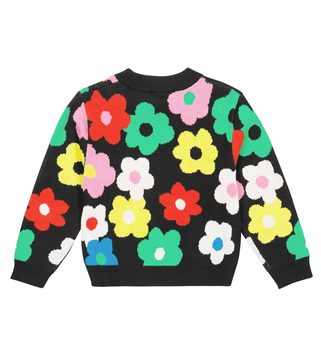 Embellished cotton and wool sweater | Stella McCartney Kids