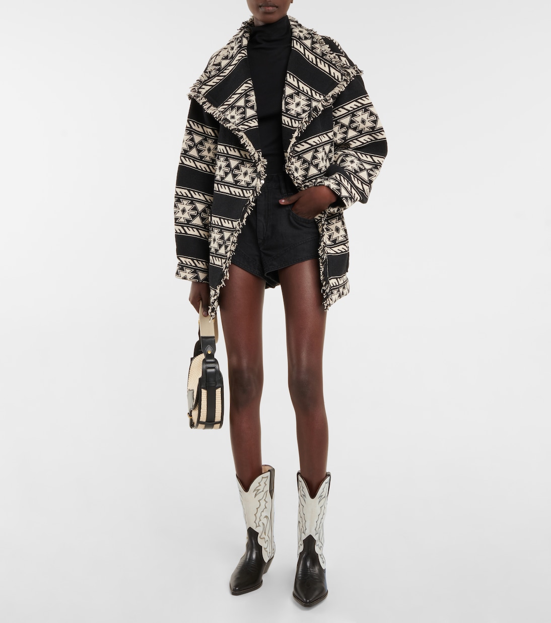 Westernstiefel Duerto aus Veloursleder und Leder | Isabel Marant