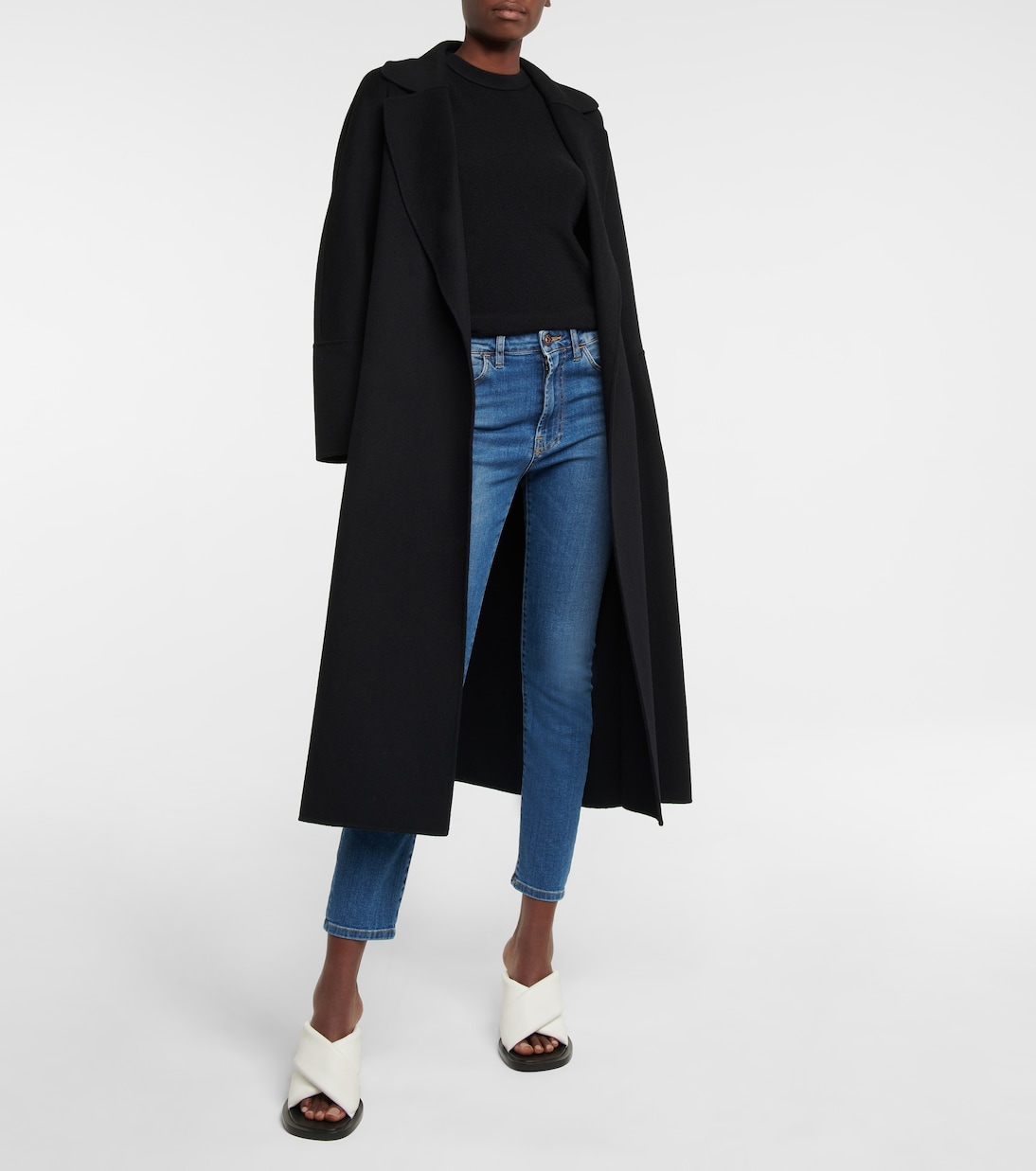 Cropped Mid-Rise Bootleg-Jeans | 3x1 N.Y.C.