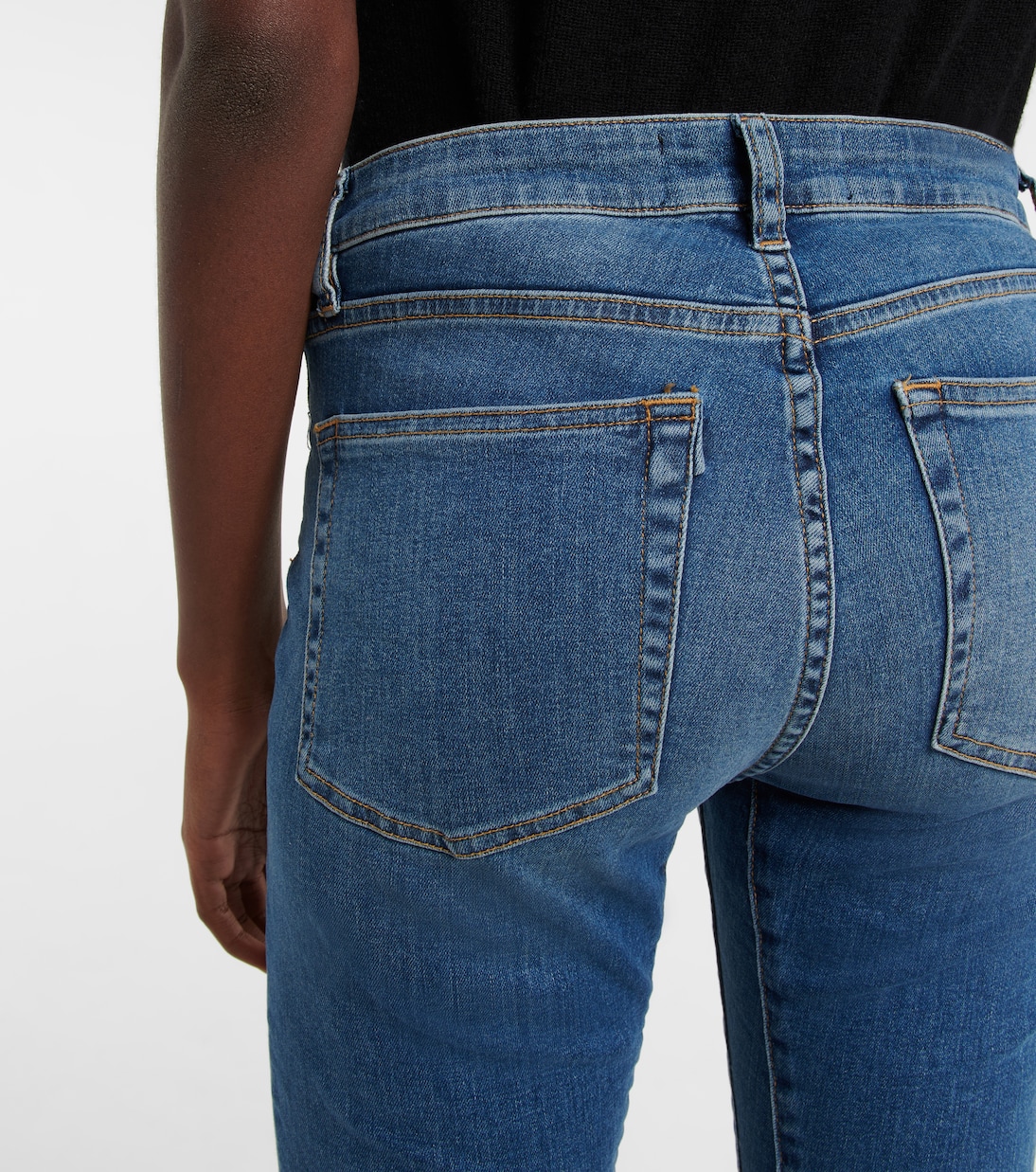Cropped Mid-Rise Bootleg-Jeans | 3x1 N.Y.C.