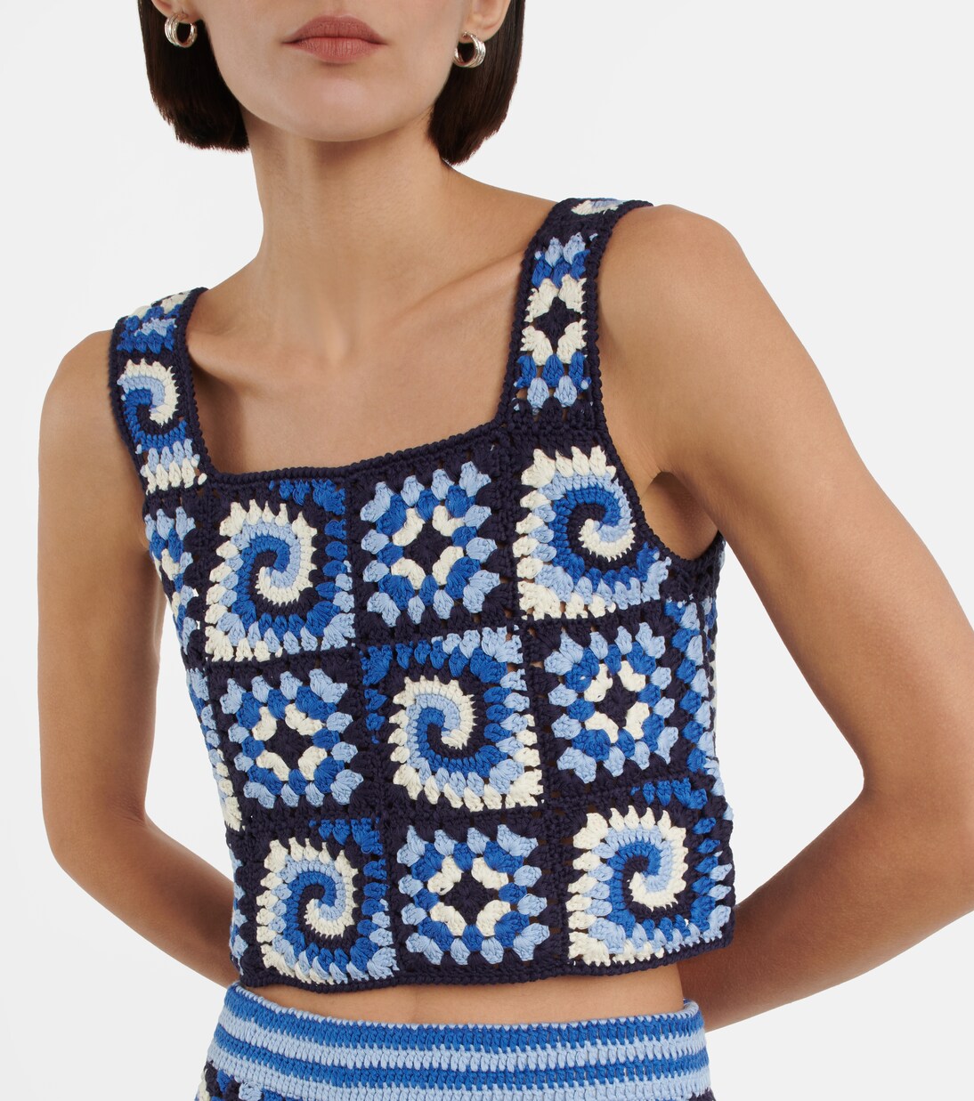 Top Psychedelic aus Baumwolle | Staud