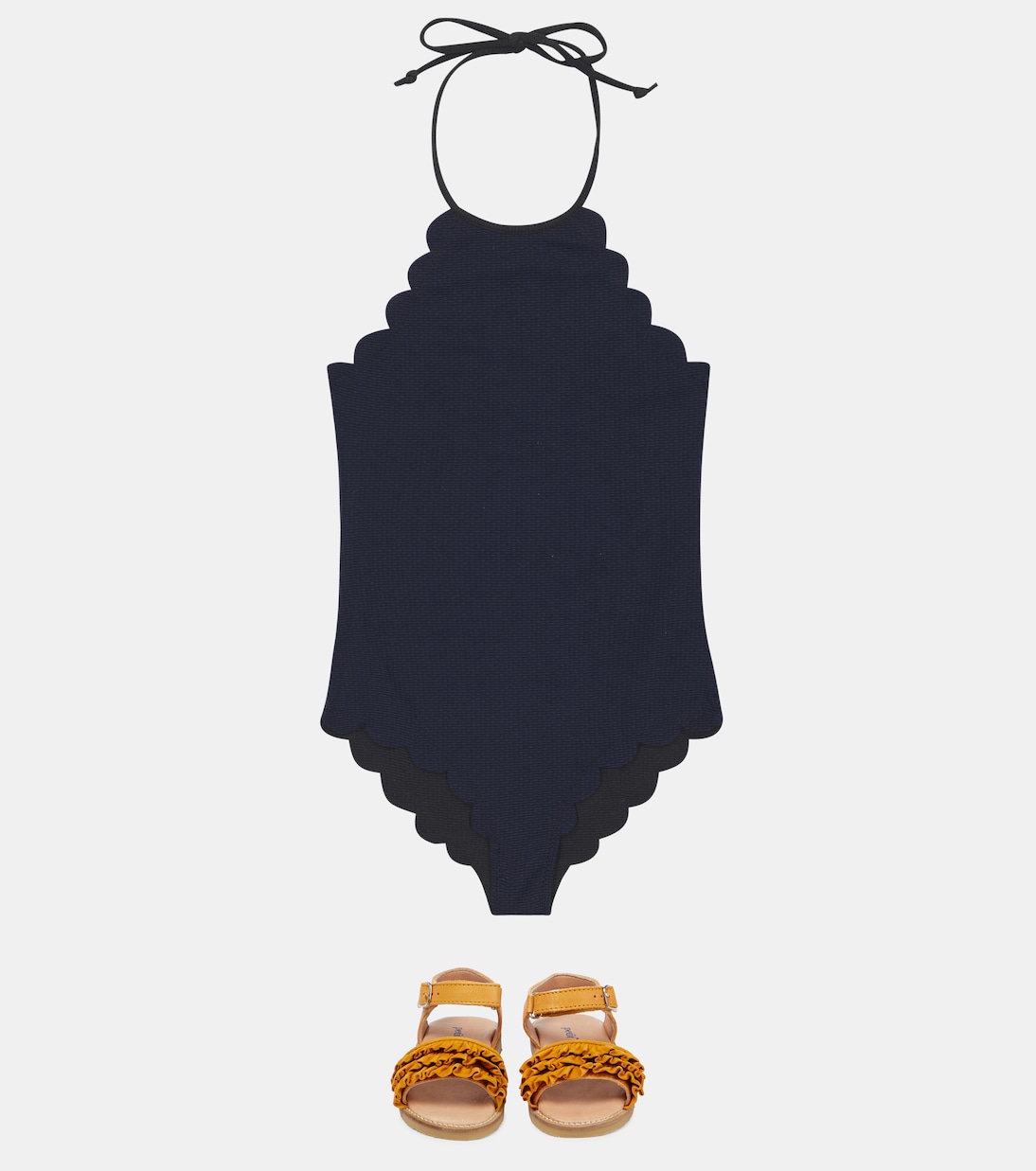 Mott scalloped swimsuit | Marysia Bumby