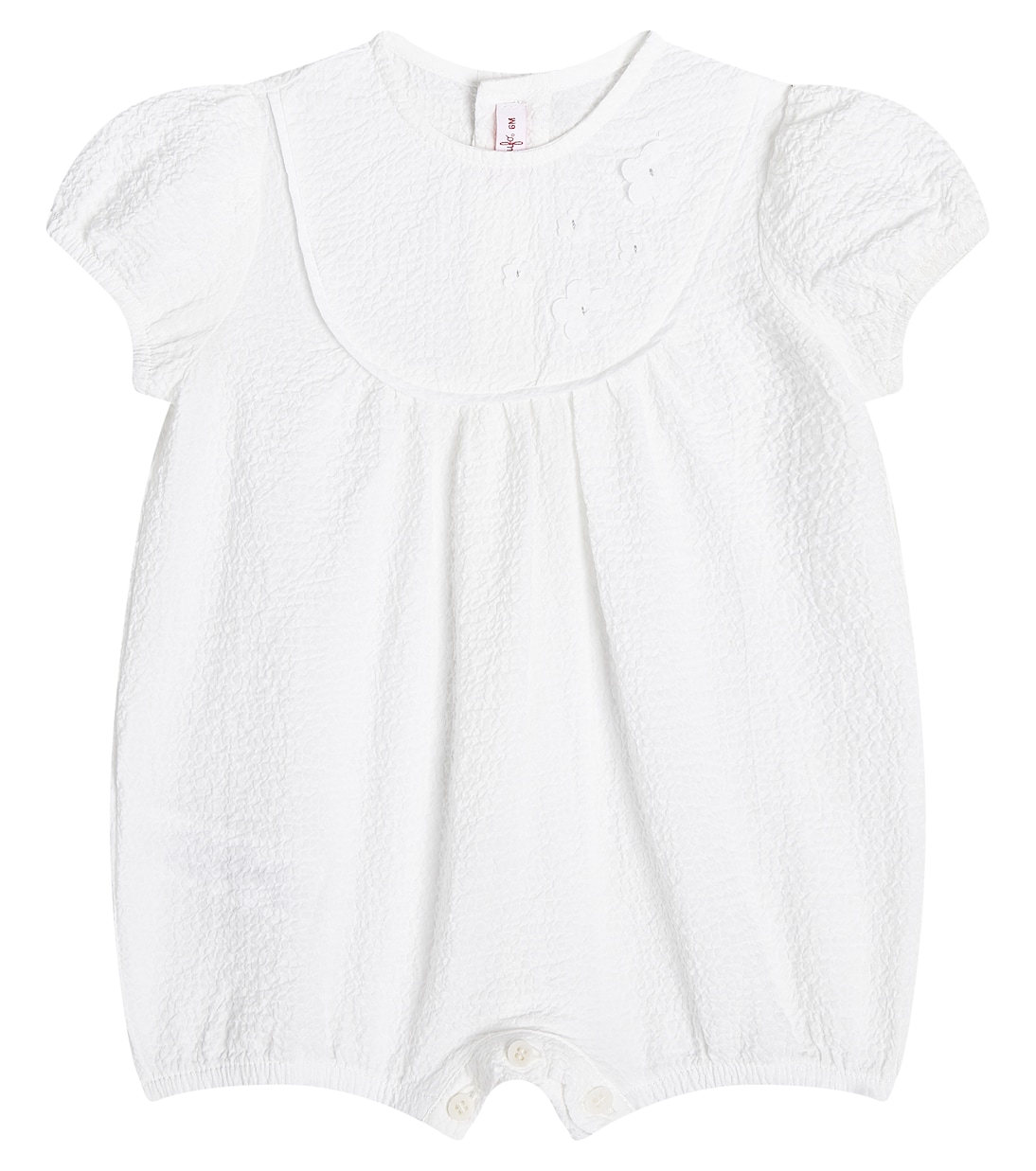 Baby appliqué cotton-blend bodysuit | Il Gufo