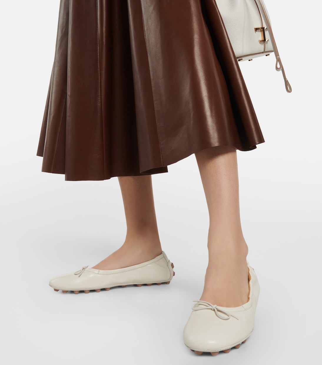 Leather ballet flats | Tod's