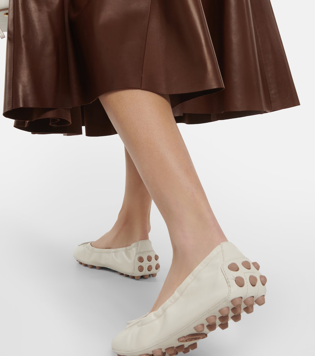 Leather ballet flats | Tod's