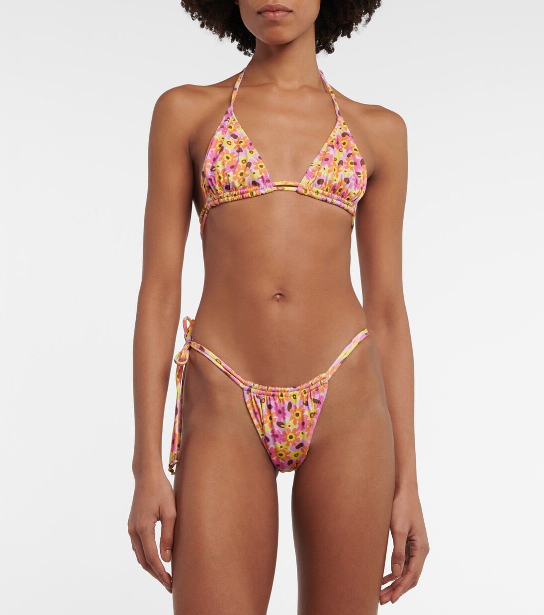 Haut de bikini Seychelle à fleurs | Bananhot