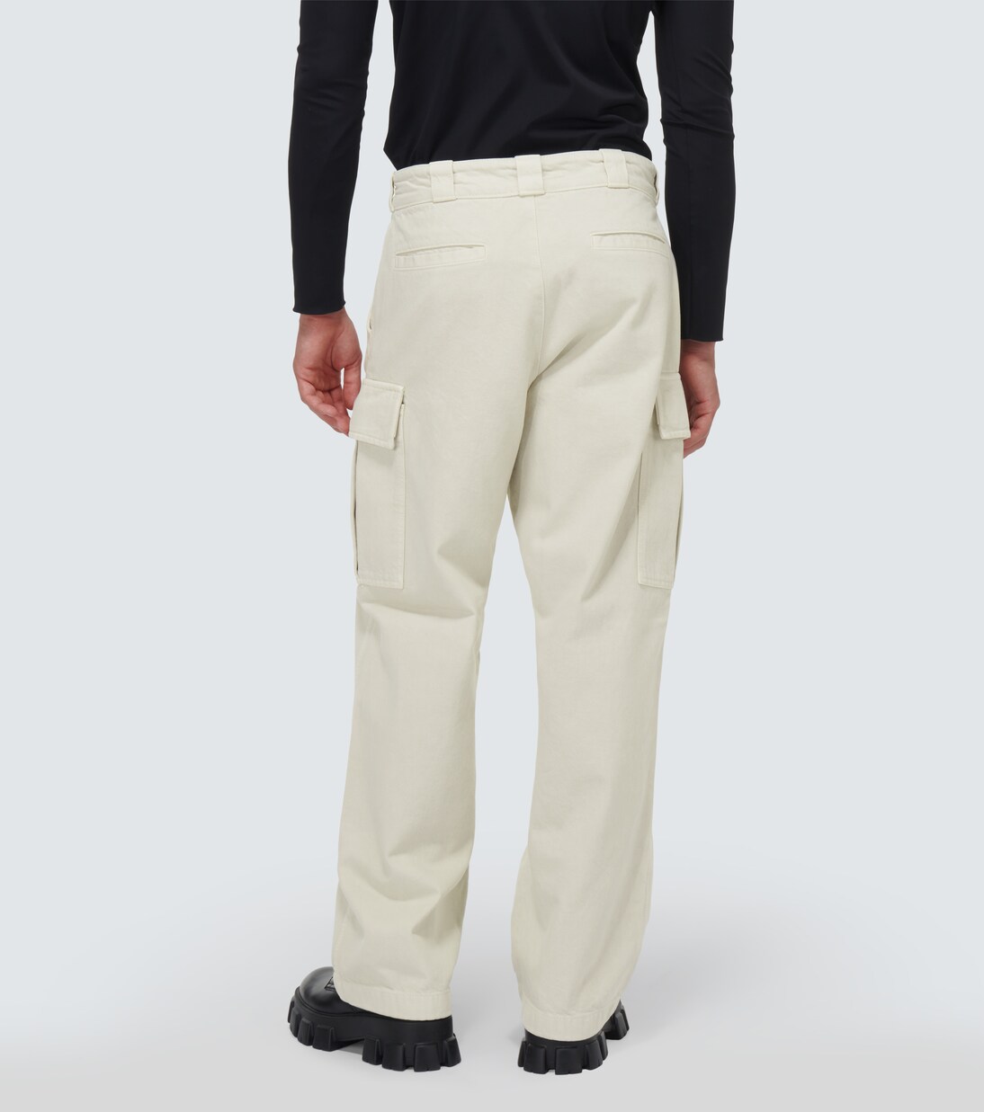 Denim cargo pants | Prada