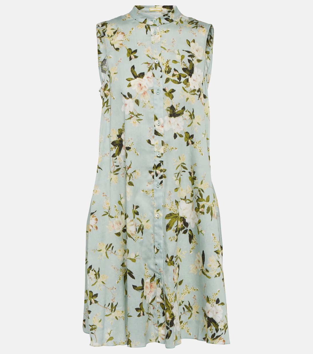 Robe Soleil en coton à fleurs | Erdem