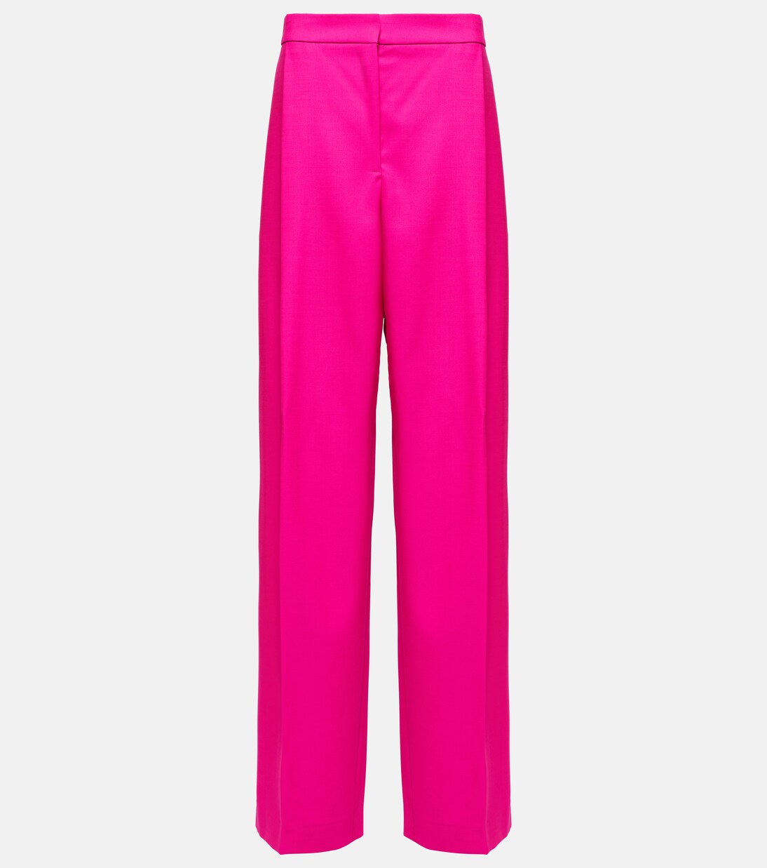 High-Rise-Hose aus Wolle und Mohair | Oscar de la Renta