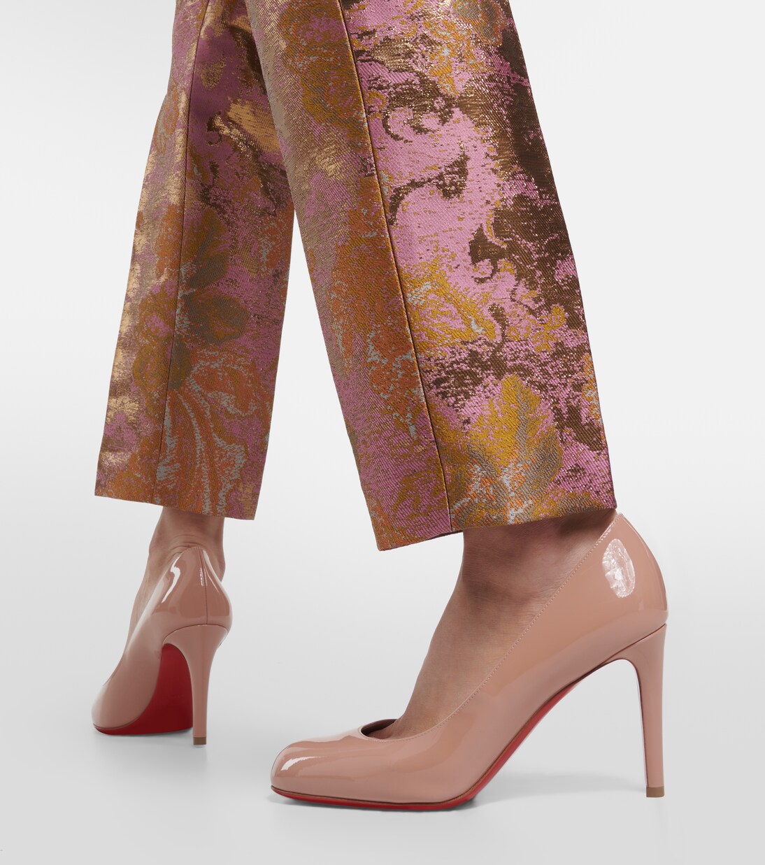 Pumppie 85 patent leather pumps | Christian Louboutin