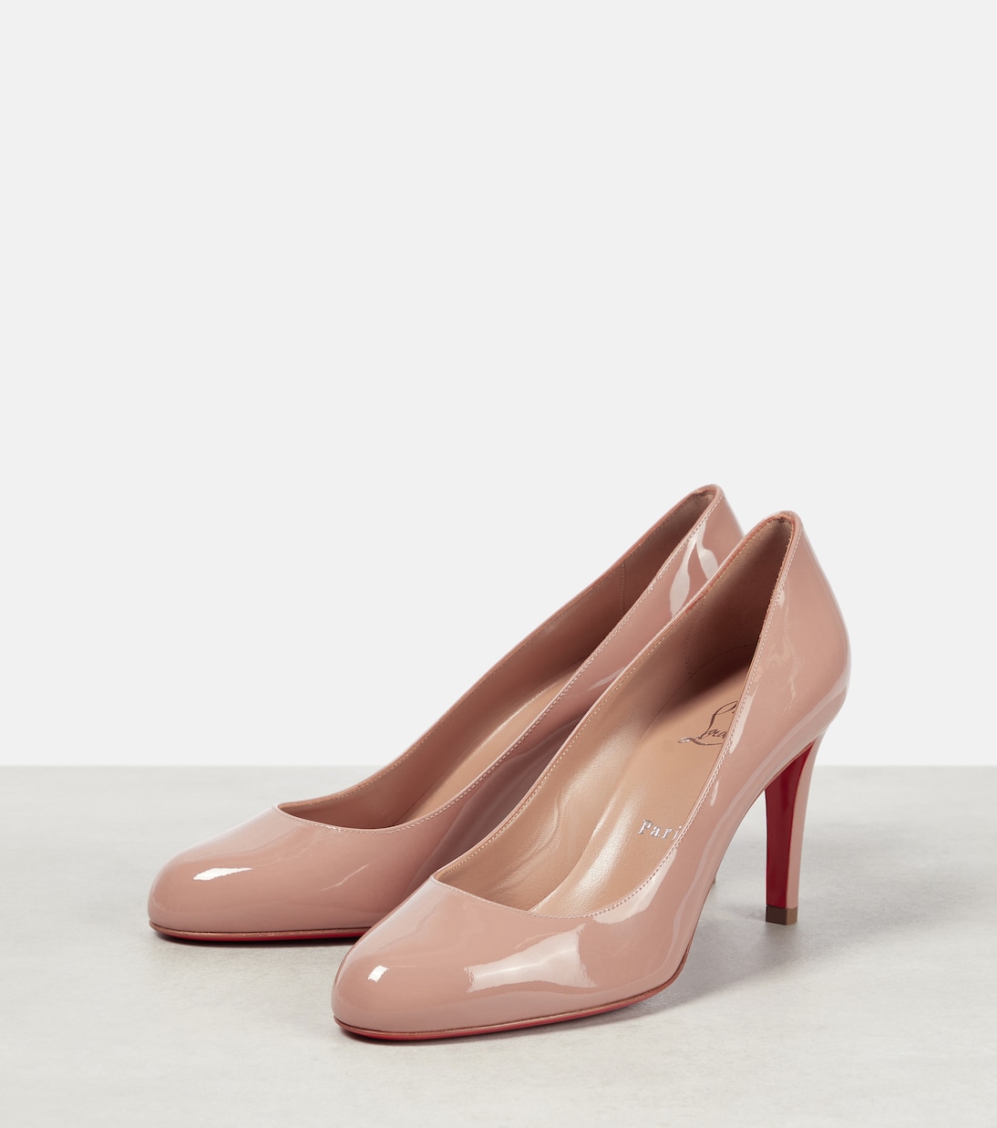 Pumppie 85 patent leather pumps | Christian Louboutin
