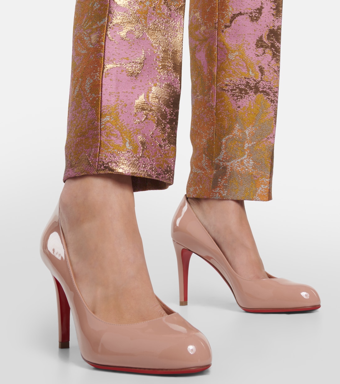 Pumppie 85 patent leather pumps | Christian Louboutin