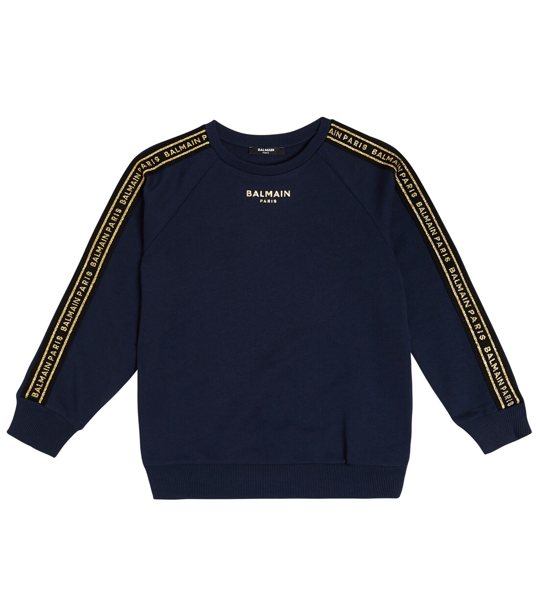 Logo cotton sweatshirt | Balmain Kids