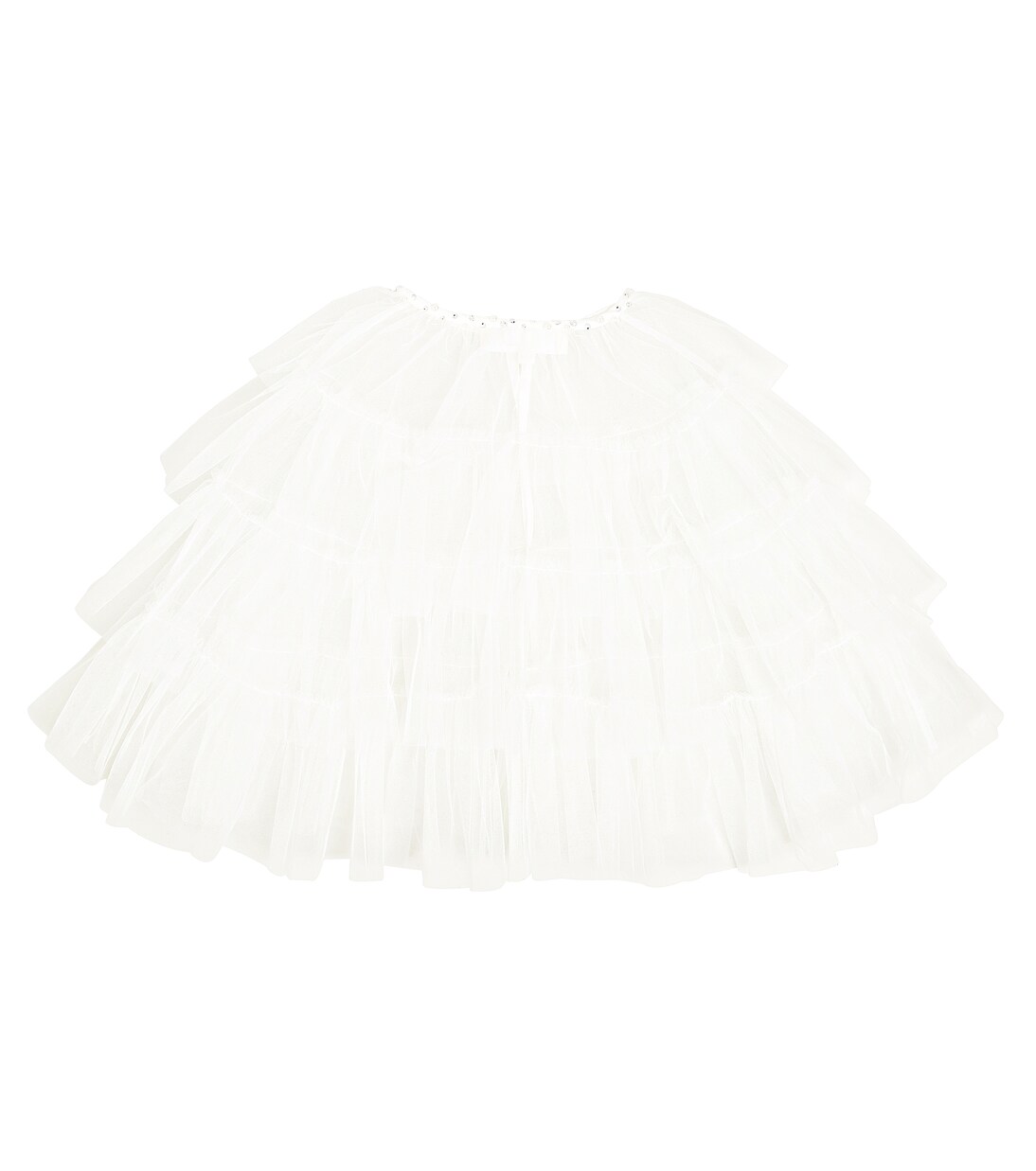 Songbird embellished tulle cape  | Tutu Du Monde