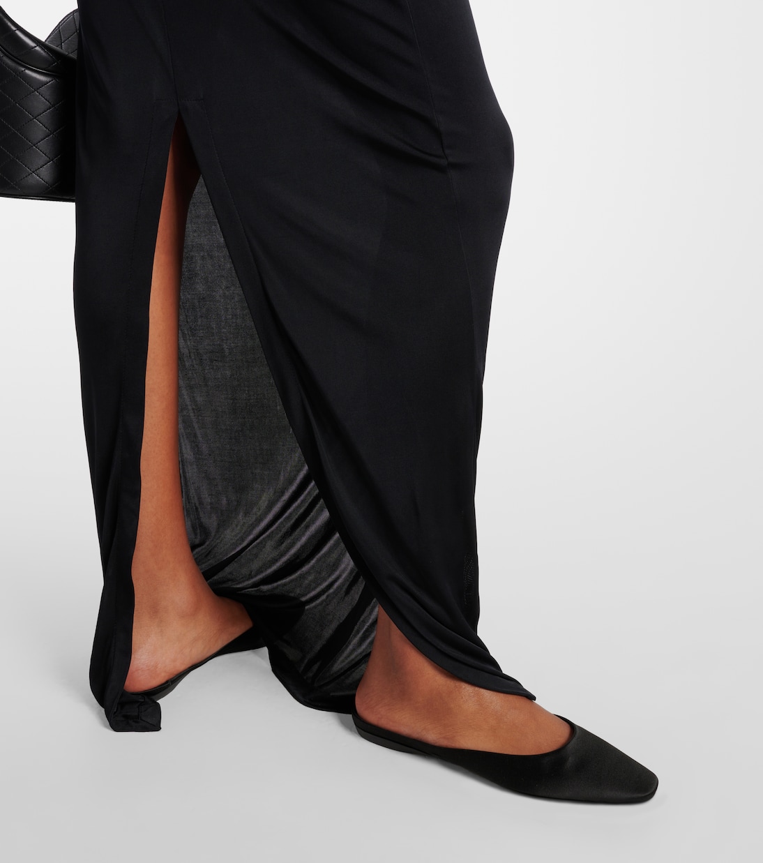 Zapatos planos Lido de satén | Saint Laurent