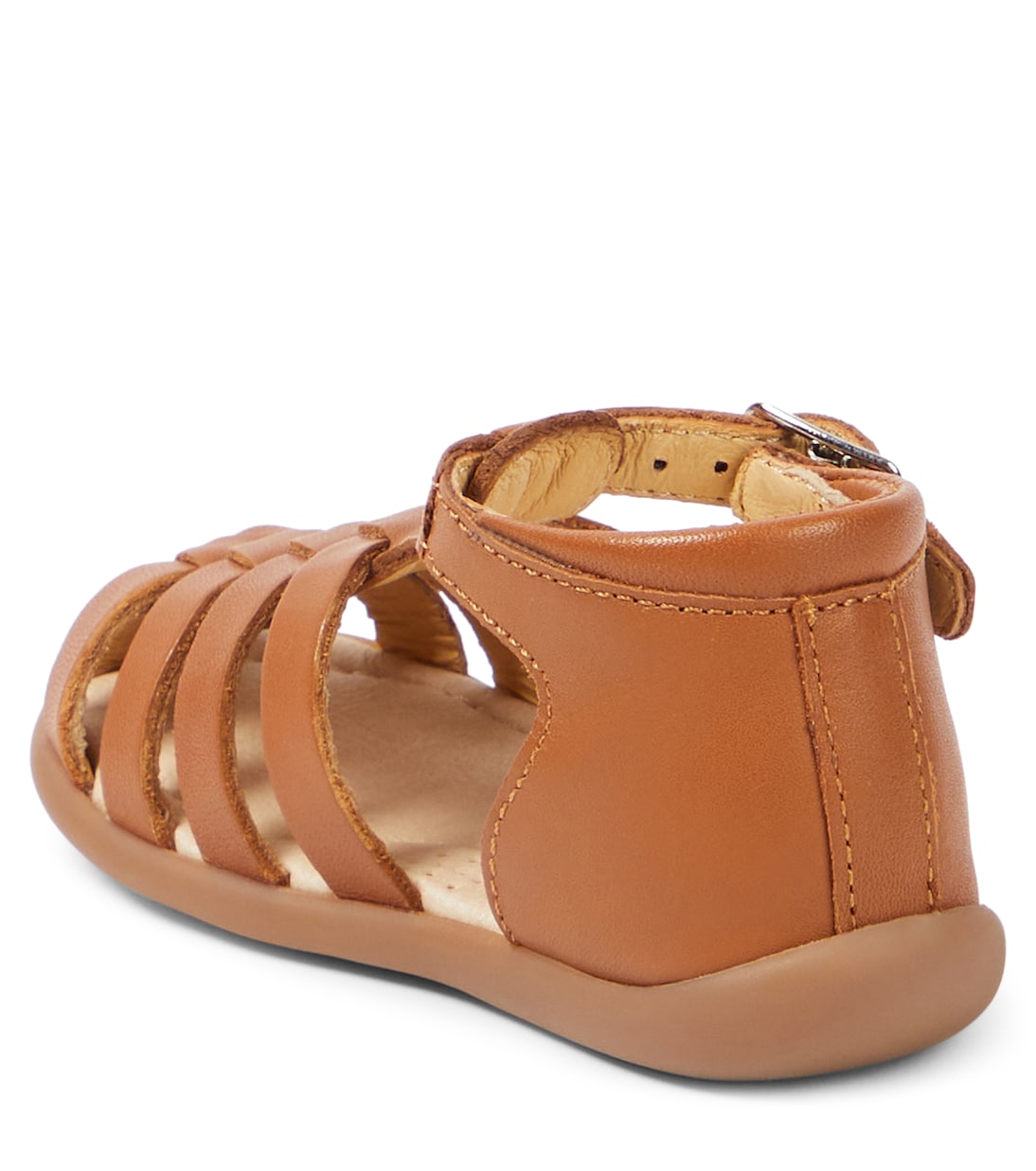 Baby Stand-Up Strap leather sandals  | Pom d'Api
