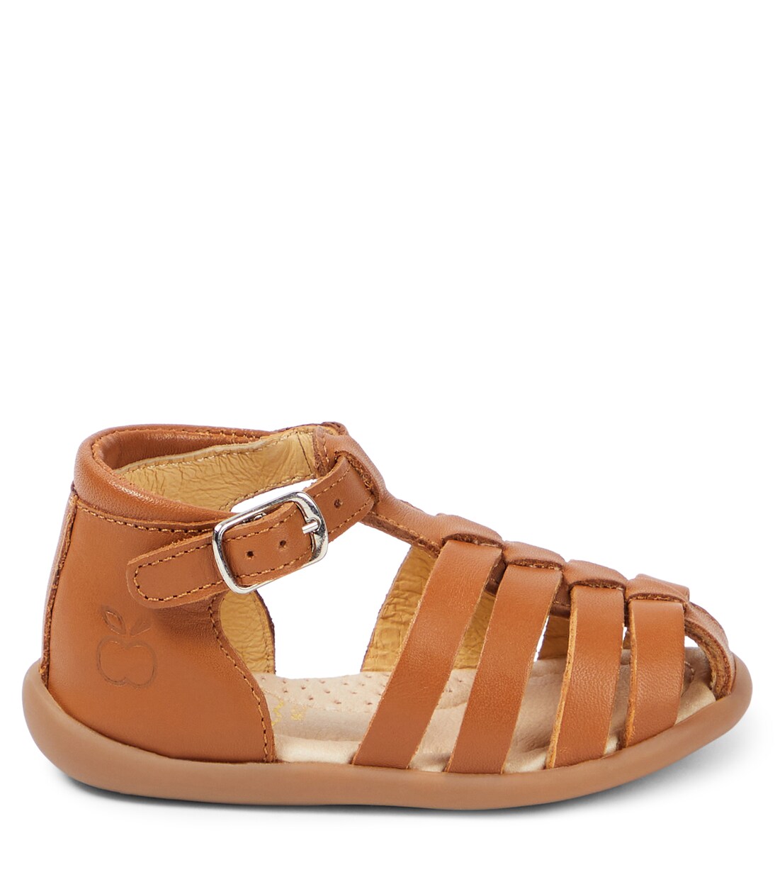 Baby Stand-Up Strap leather sandals  | Pom d'Api