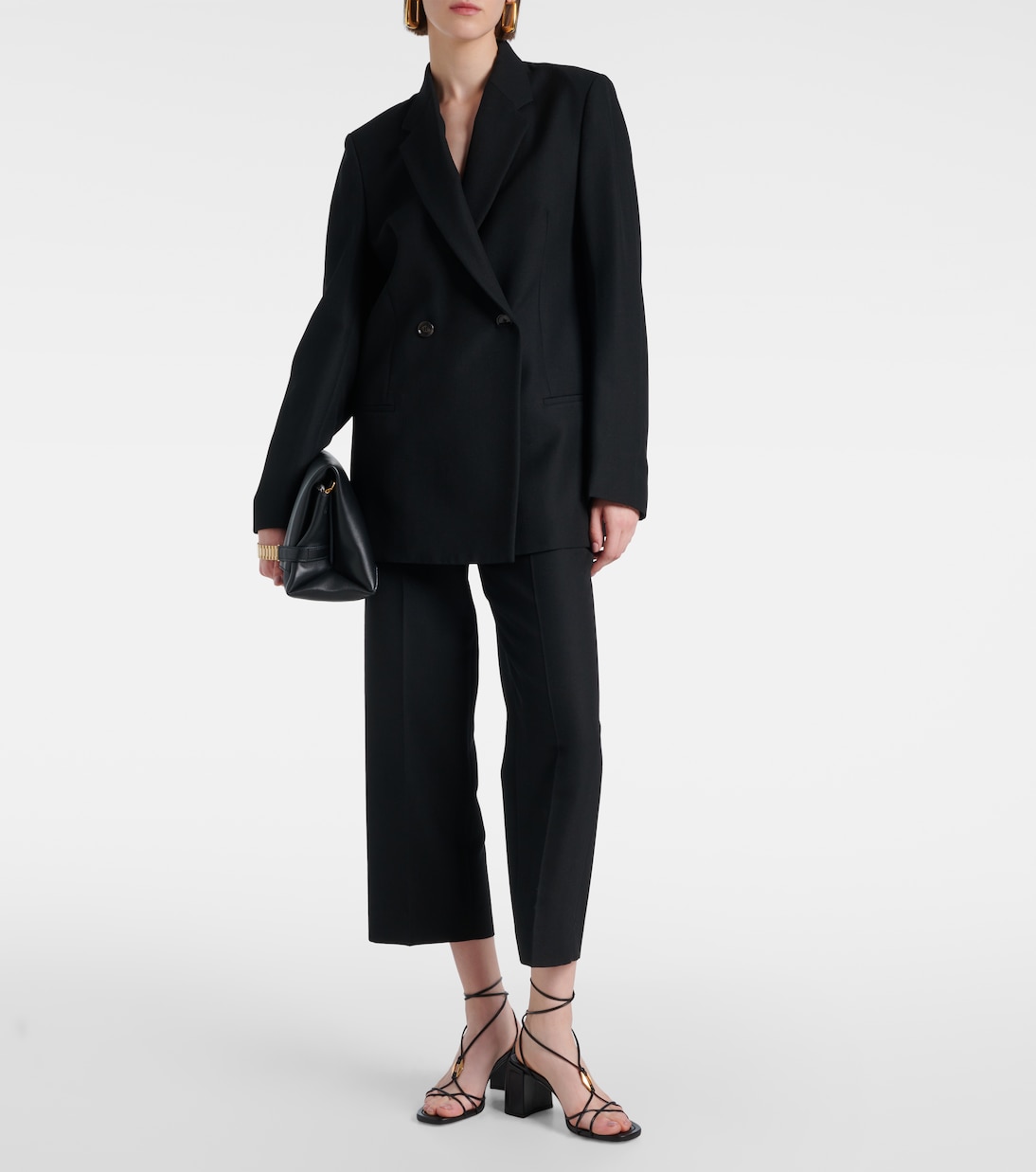 Sandalen Onyxia 70 aus Leder | Jimmy Choo