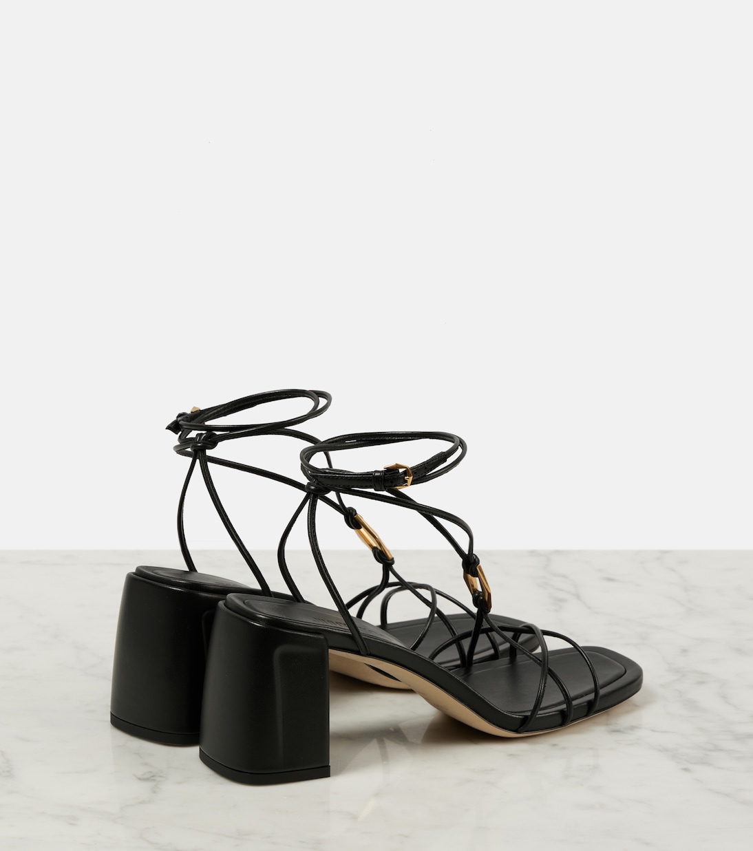 Sandalen Onyxia 70 aus Leder | Jimmy Choo