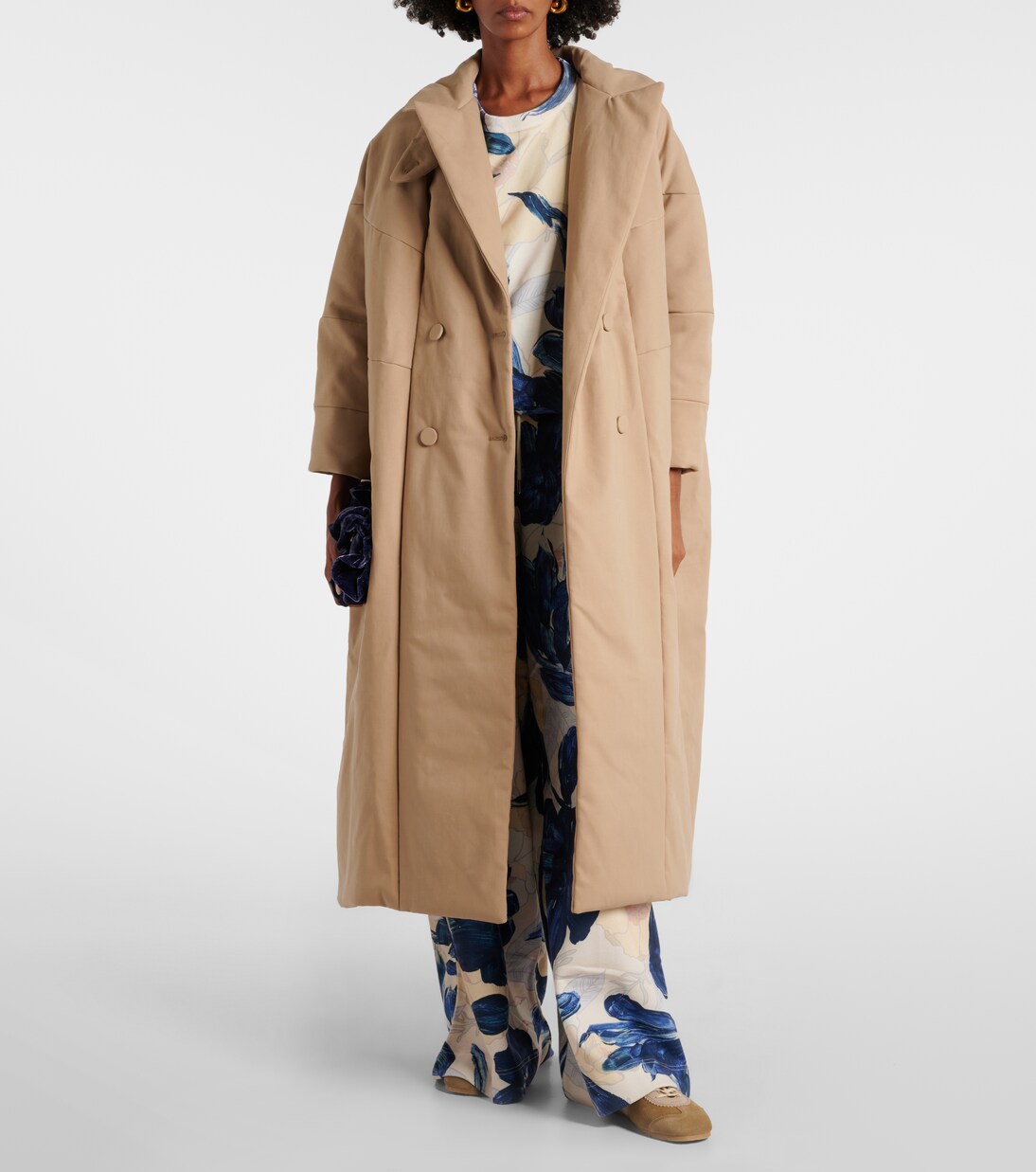 Cotton-blend coat | Dries Van Noten