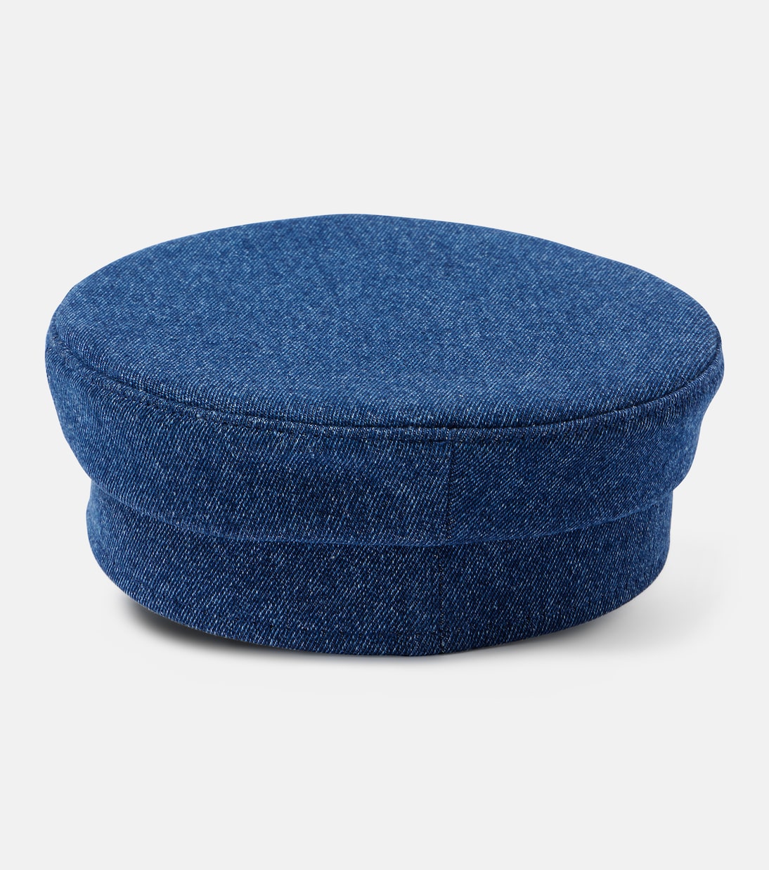 Embellished denim newsboy cap | Ruslan Baginskiy