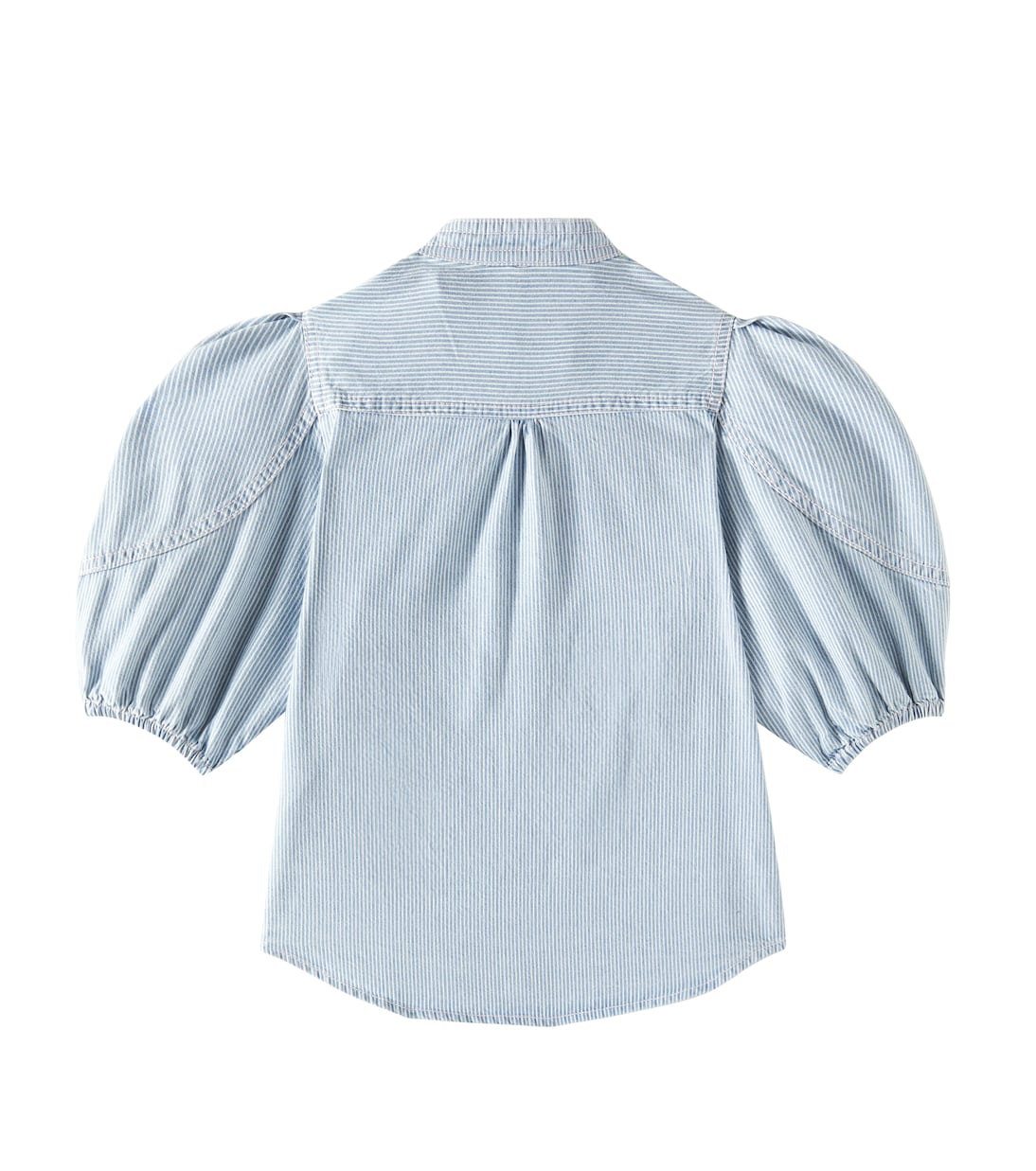 Wylie Utility striped denim top | Zimmermann Kids