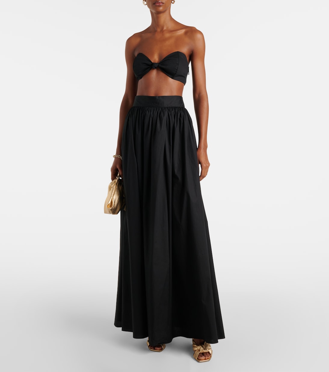 Bandeau-Top aus Baumwolle | Adriana Degreas