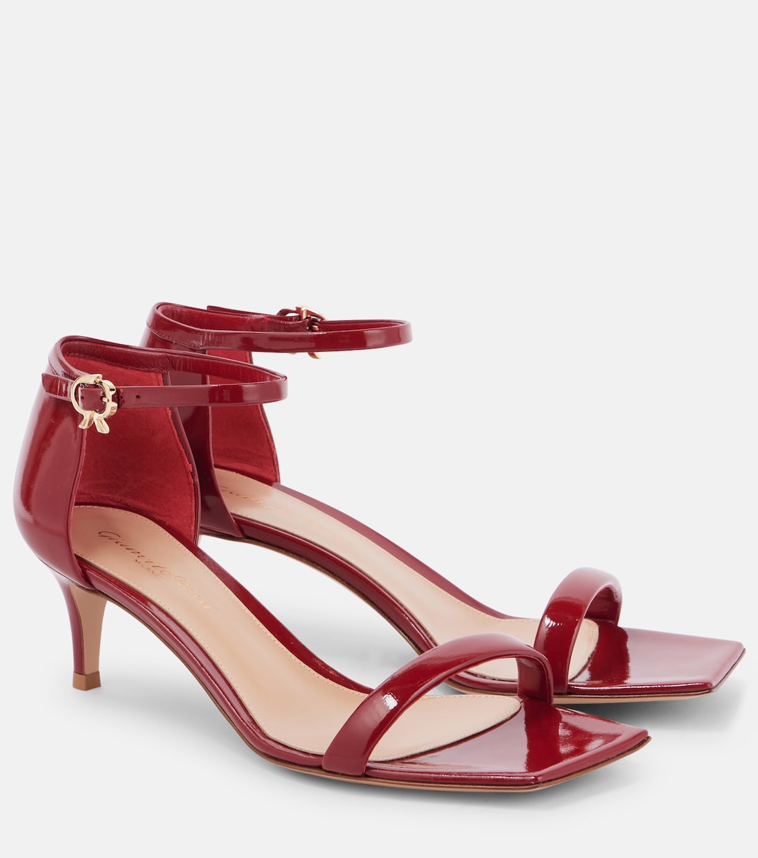 Rhys 55 patent leather sandals | Gianvito Rossi