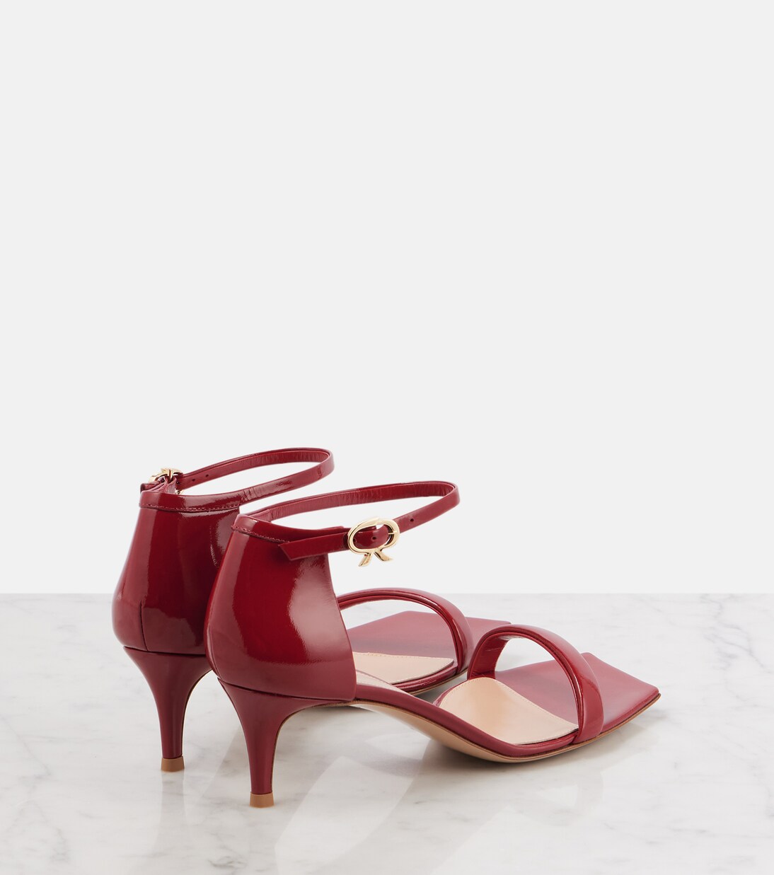 Rhys 55 patent leather sandals | Gianvito Rossi