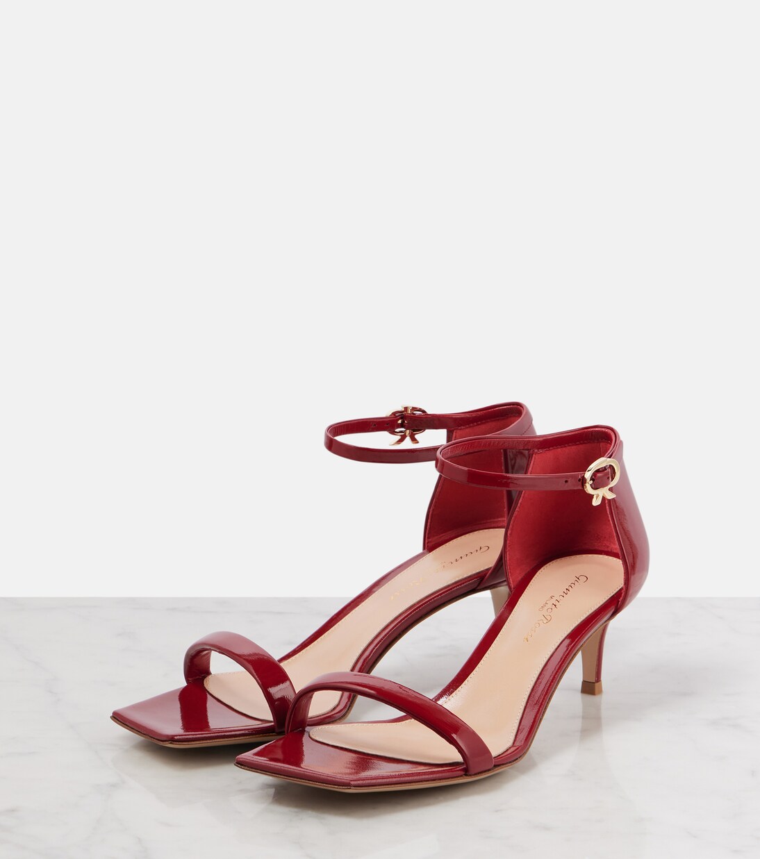 Rhys 55 patent leather sandals | Gianvito Rossi