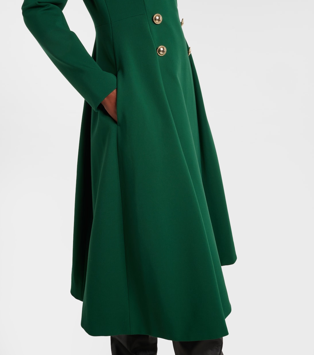 Off-Shoulder-Midikleid | Dorothee Schumacher