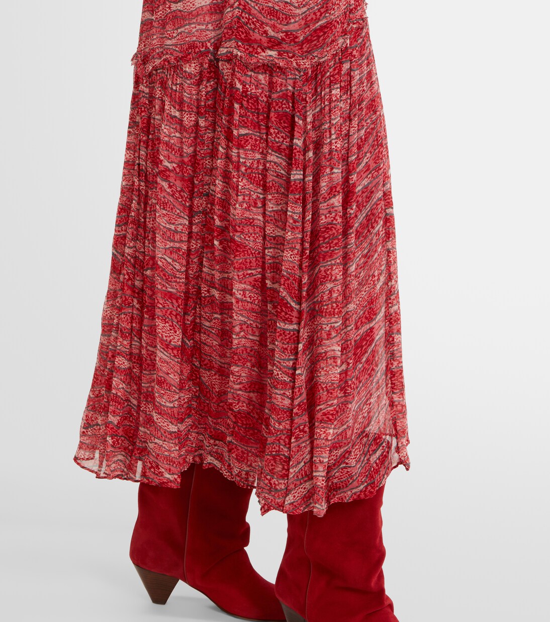 Maxirock Veronique aus Chiffon | Marant Etoile