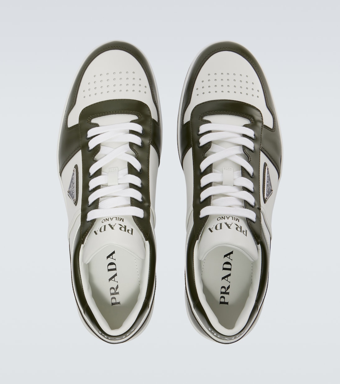 Sneakers Downtown aus Leder | Prada