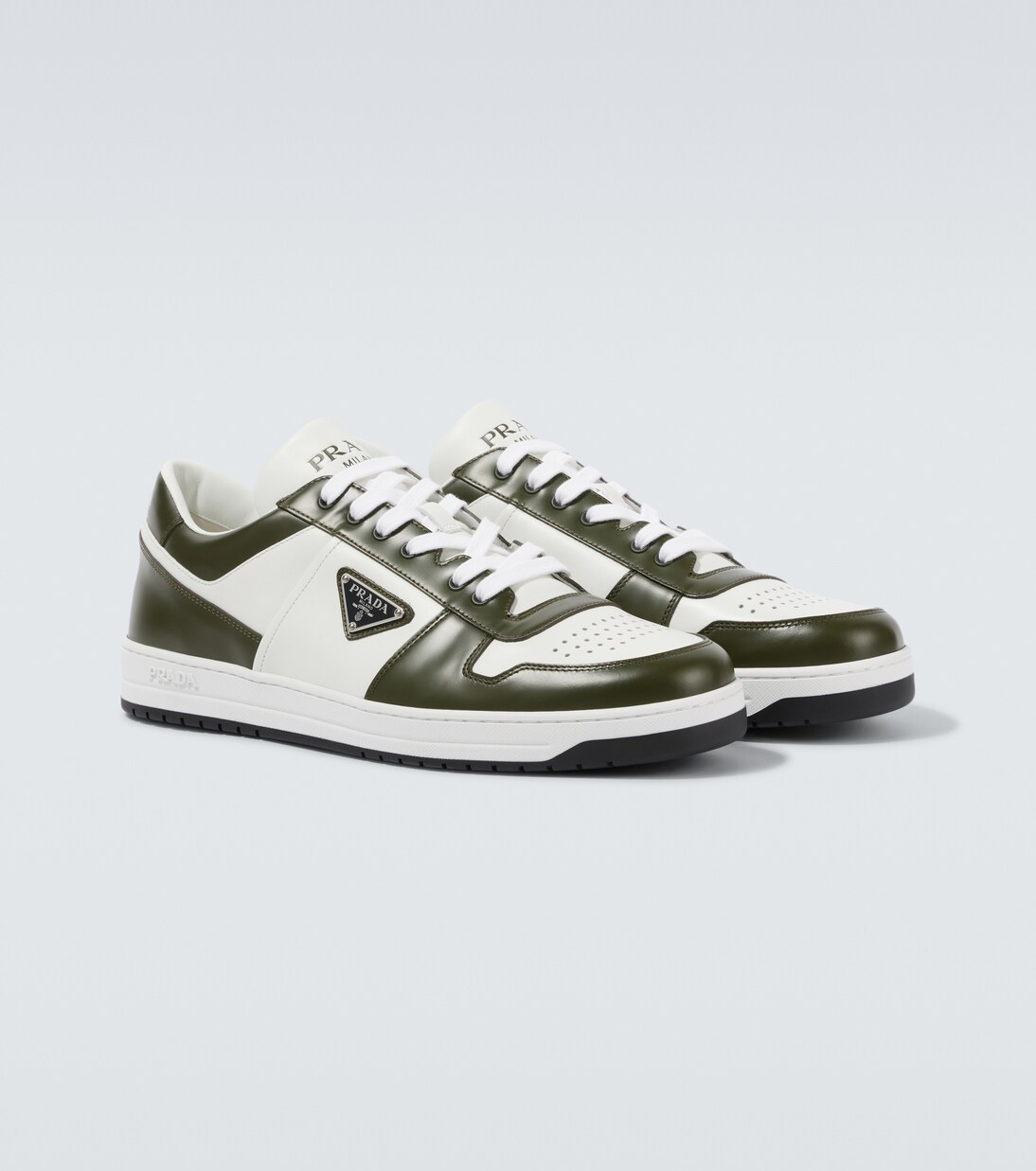 Sneakers Downtown aus Leder | Prada
