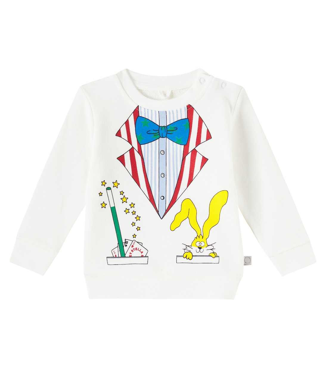 Baby printed cotton sweatshirt | Stella McCartney Kids