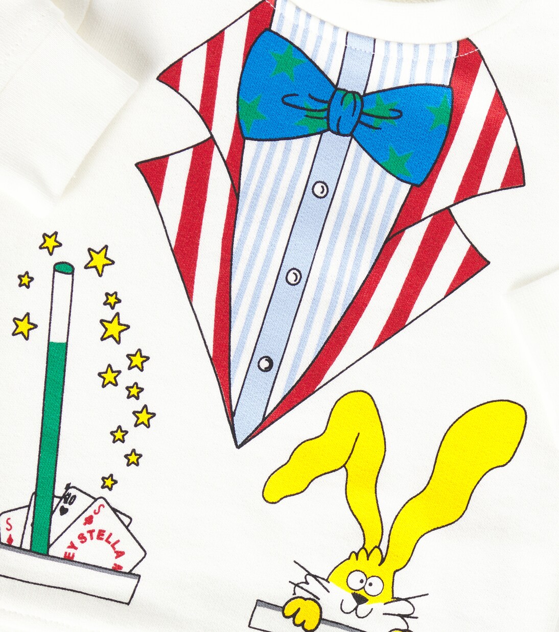 Baby printed cotton sweatshirt | Stella McCartney Kids